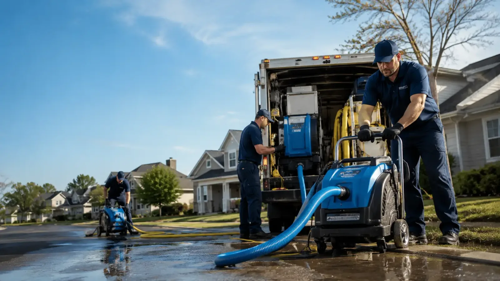 Flood Damage Cleanup in Pledger, TX